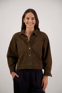 BRIARWOOD RAFF JACKET-TAN ANIMAL