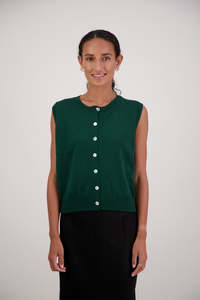 Briarwood: BRIARWOOD FIFI VEST-OLIVE