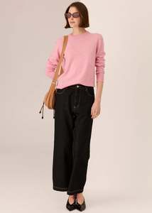 POL ORSON CREW KNIT-PINK