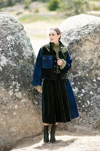 MAUD DAINTY BARNETT JACKET-MOSS