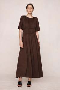 Marle: MARLE DIETER DRESS-TAPENADE