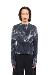 Winter 2026: NOMD PLAY TIME LONG SLEEVE TOP-INVINCIBLE PRINT