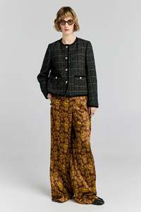 KAREN WALKER REQUISITE JACKET-BLACK