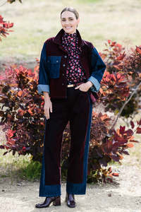MAUD DAINTY HAYES PANT-KETCHUP