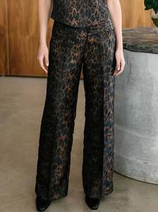 Pants: MAUD DAINTY PINOT PANT-LEOPARD