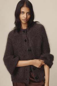 New Arrivals: MARLE JASPER CARDIGAN-TAPENADE
