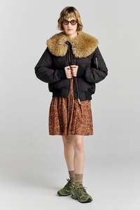 Sun Shades: KAREN WALKER WILDER JACKET-BLACK