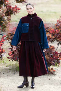 Maud Dainty: MAUD DAINTY BALES SKIRT-KETCHUP
