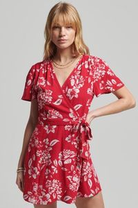Superdry: SUPERDRY VINTAGE MINI WRAP DRESS