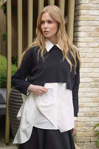 Winter 2026: TRELISE COOPER ONE CROP SHOP SWEATER