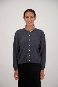 BRIARWOOD FELICITY CARDIGAN-CHARCOAL