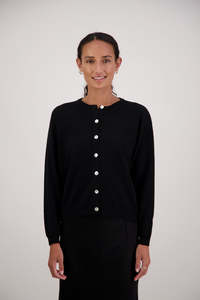 Briarwood: BRIARWOOD FELICITY CARDIGAN-BLACK