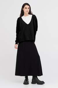 TAYLOR SUBMERGE SWEATER-BLACK