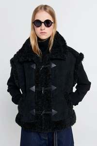 New Arrivals: KAREN WALKER VILLAGE VEST-BLACK