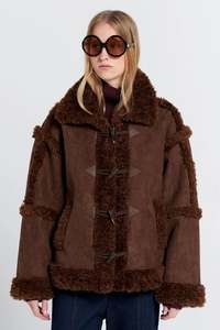 New Arrivals: KAREN WALKER VILLAGE JACKET-CHOCOLATE