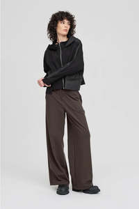 TAYLOR FOLDED JACKET-BLACK