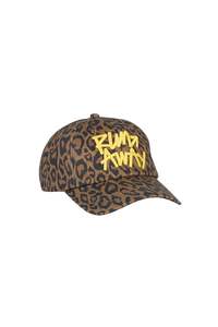 Sun Shades: KAREN WALKER RUNAWAY CAP-LEOPARD MULTI