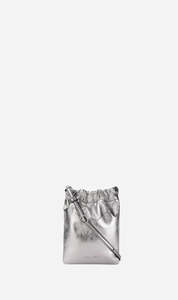 DEADLY PONIES MR CINCH POUCH-TINFOIL METALLIC