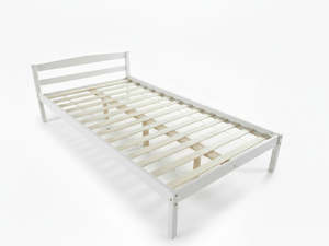 Best Sellers 1: Wayford Bed Frame White - King Single