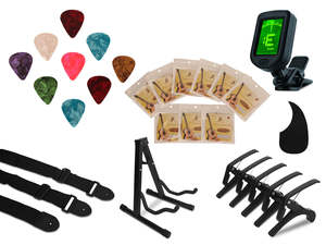 Acoustic Guitar: DS Guitar Accessories Set