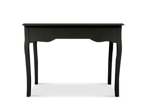 Console Tables: 3-Drawer Console Table - Black