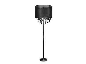 DS Svart Crystal Floor Lamp