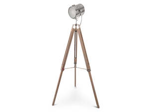 Flack Tripod Floor Lamp - Antique Ash