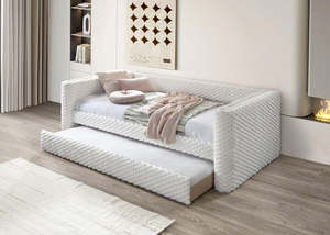 Day Bed: Eira Pull Out Day Bed - Snow White