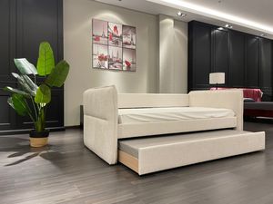 Day Bed: Bora Pull Out Day Bed - Cream