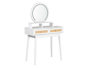 Bedroom 1: Naturlig Dressing Table with LED Light