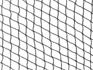 Farm Supplies: 18gsm Anti-Bird Netting Black - 10m x 50m
