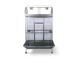 Iron Bird Cage with Playing Area - 186 cm