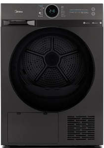 T Midea 9KG Heat Pump Tumble Dryer - Smart Control - Black Color