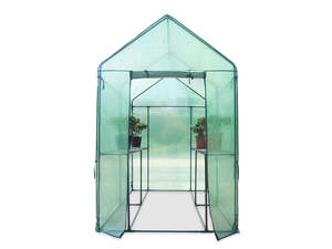 Green House: PE Mesh Walk-In Greenhouse - 1.2m x 1.9m