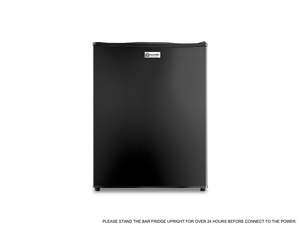 Refrigerator: Novello Bar Fridge Black - L/58L
