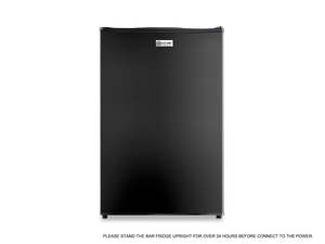 Novello Bar Fridge Black - XL/81L