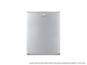 Refrigerator: Novello Bar Fridge Grey - L