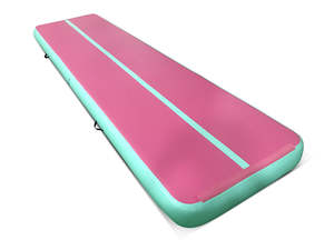 Air Track Pink & Green – 600cm x 100cm x 20cm