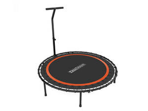 Trampoline: Mini Trampoline with Handle 40-inch - Orange