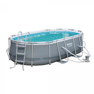 Bestway: Bestway Power Steel Oval Pool 4.27m x 2.5m