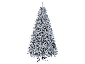 Christmas Tree: Flocked PVC Christmas Tree - 7FT/210 cm