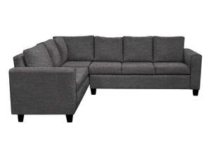 DS NZ Made Kareena Corner Sofa - Kido Black
