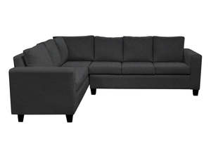 DS NZ Made Kareena Corner Sofa - Vish Black