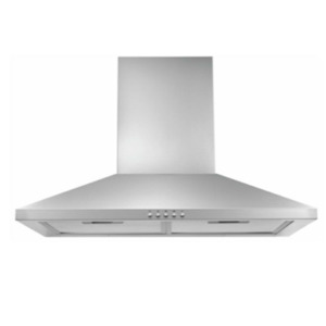 Rangehoods: Midea 60 cm Canopy Rangehood Silver (No Duct)