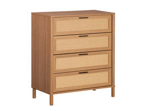 Naturlig Range 1: Naturlig Plus 4 Drawers Tallboy