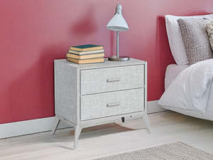 Delani Bedside Table - Grey