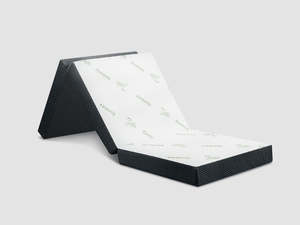 Winter Clearance: 3-Fold High-Density Foam Mattress Topper - Single