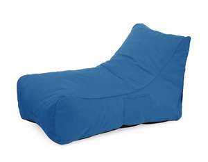 Outdoor Sale: Outdoor Foam Lounger Bed - Blue