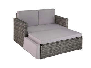 Outdoor Sale: 2pc Outdoor Sofa Set PE rattan