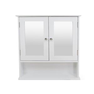 Bathroom Health Beauty: DS Bathroom Wall-Mounted Cabinet with Mirror